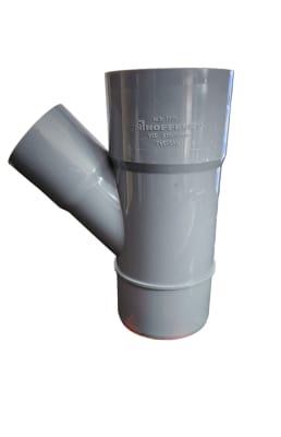 YEE PVC SANITARIO REDUCCION 75-50 GRIS HOFFENS