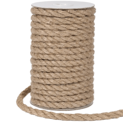 CORDEL CAÑAMO OVILLO YUTE 8MM R.04KG
