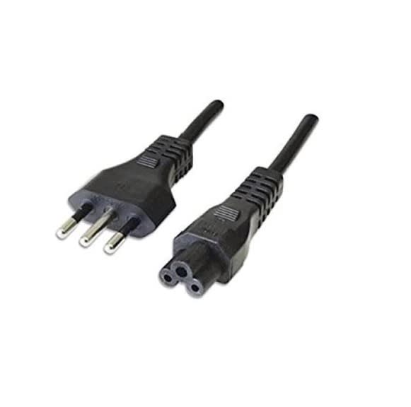 CABLE DE PODER TOMA TIPO TREBOL 1.5MTS | FERRETERIA LUCAS