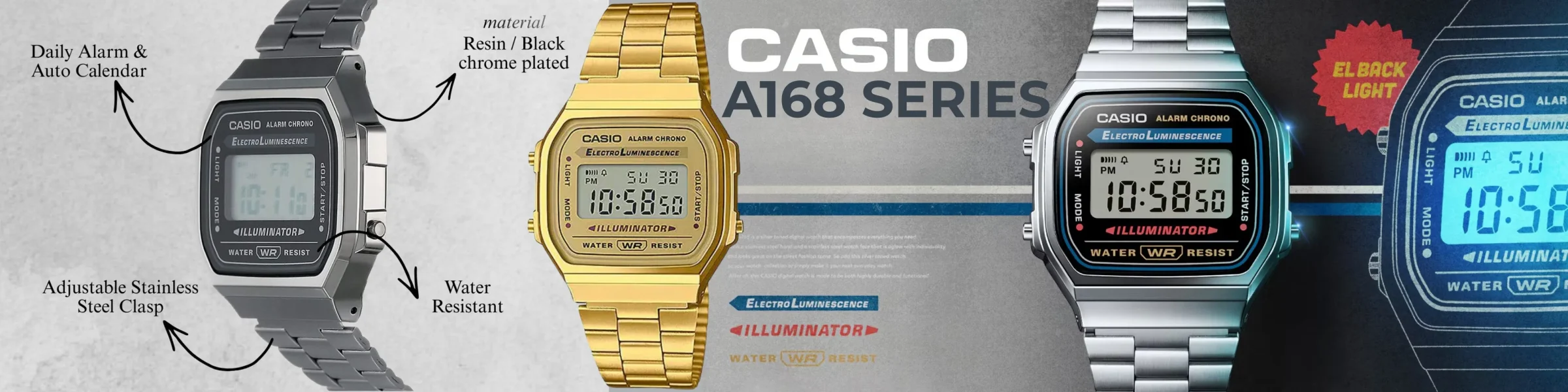 CASIO A168