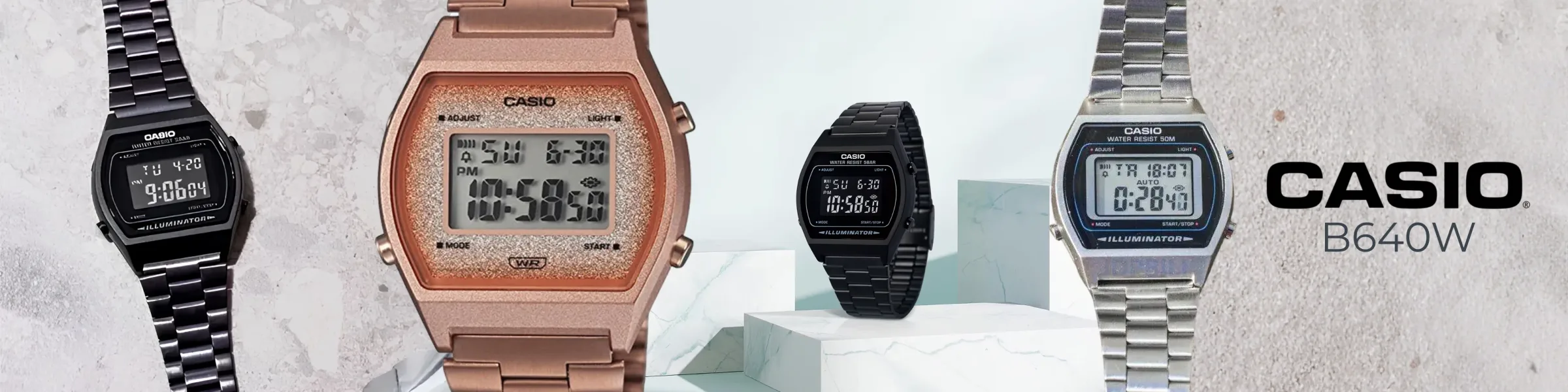 CASIO B640W