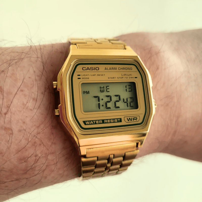 Reloj Casio Vintage A158WEGV-9ADF Digital Clásico Dorado Clásico Unisex