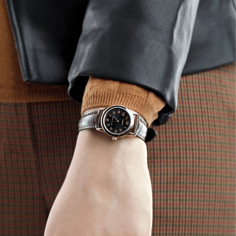 RELOJ CASIO LTP-V001GL-1BUDF CLASICO DORADO