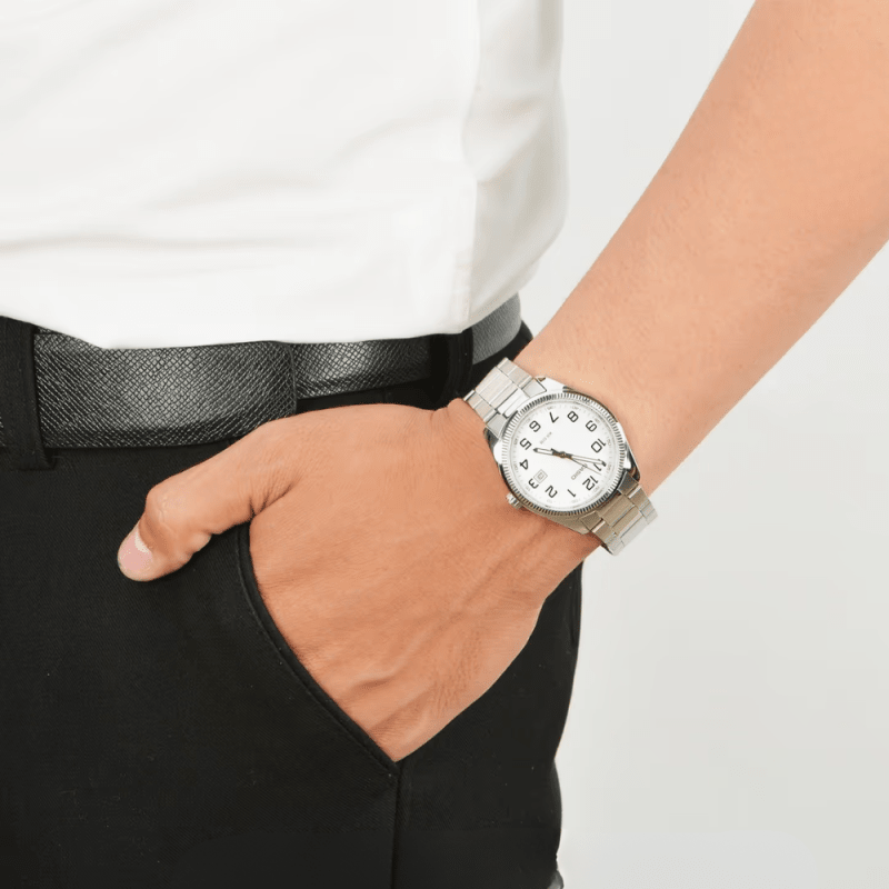 RELOJ CASIO MTP-1302D-7BVDF CLASICO PLATEADO