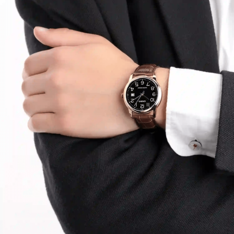 RELOJ CASIO MTP-V002GL-1BUDF CLASICO DORADO