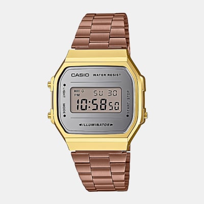 Reloj Casio Vintage A168WECM-5DF Digital Acero Tricolor Unisex
