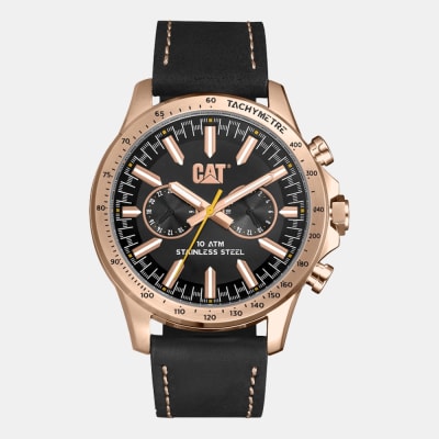 Reloj Cat Boston Multi AD.199.34.139 Análogo Oro Rosa Acero Cuero Hombre