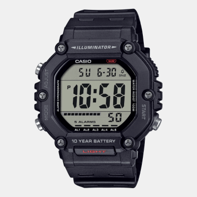 Reloj Casio Deportivo AE-1600H-1AVDF Táctico Digital Negro Hombre