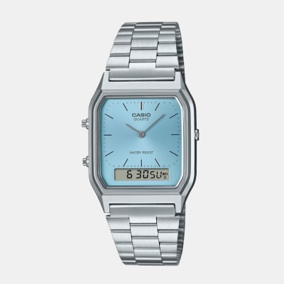 Reloj Casio Vintage AQ-230A-2A1MQYDF Análogo-Digital Acero Plateado Unisex