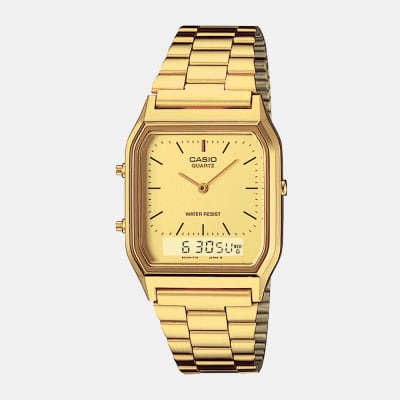 Reloj Casio Vintage AQ-230GA-9DMQ Análogo-Digital Acero Dorado Unisex