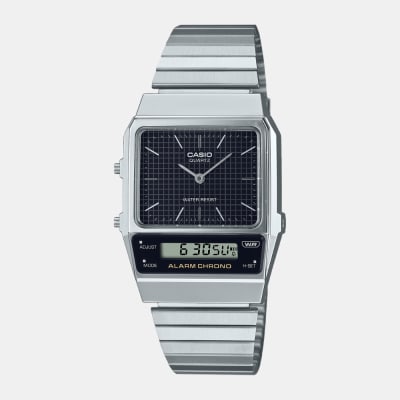 Reloj Casio Vintage AQ-800E-1ADF Análogo-Digital Acero Plateado Unisex