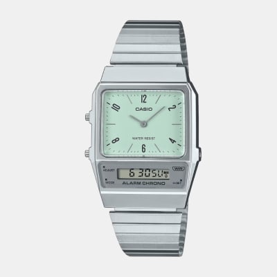Reloj Casio Vintage AQ-800E-3ADF Análogo-Digital Acero Plateado Unisex
