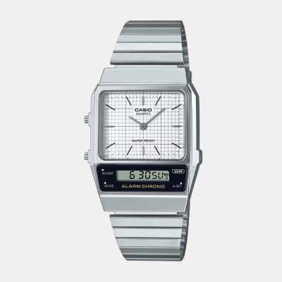 Reloj Casio Vintage AQ-800E-7ADF Análogo-Digital Acero Plateado Unisex