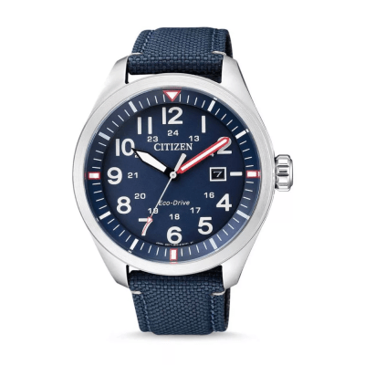 RELOJ CITIZEN AW5000-16L ECO-DRIVE AZUL/PLATEADO