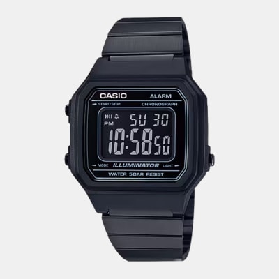 Reloj Casio Vintage B650WB-1BDF Digital Acero Negro Hombre