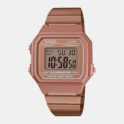 Reloj Casio Vintage B650WC-5ADF Digital Acero Golden Rose Unisex
