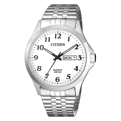 RELOJ CITIZEN BF5000-94A QUARTZ PLATEADO