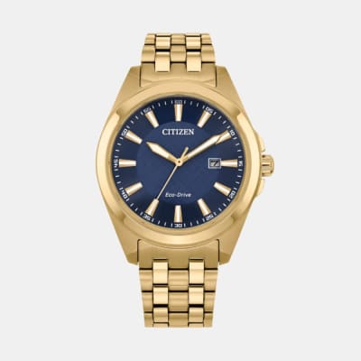 Reloj Citizen Eco-Drive BM7532-54L Dorado Dial Azul Acero Hombre