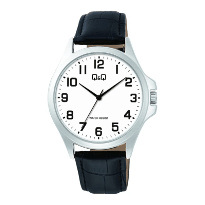 RELOJ Q&Q C36A-013PY PLATEADO