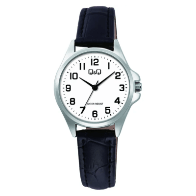 RELOJ Q&Q C37A-013PY PLATEADO