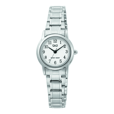 RELOJ Q&Q C42A-003PY PLATEADO
