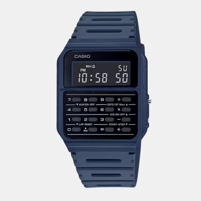 Reloj Calculadora Casio Vintage CA-53WF-2BDF Digital Resina Azul Unisex