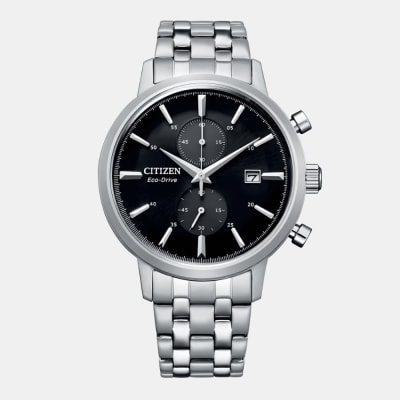 Reloj Citizen Eco-Drive CA7060-88E Plateado Cronógrafo Acero Hombre