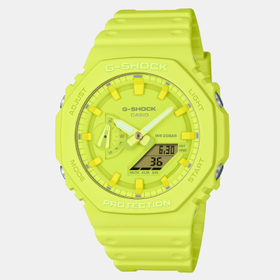 Reloj Casio G-Shock GA-2100-9A9DR Carbon Core Análogo-Digital Negro Verde