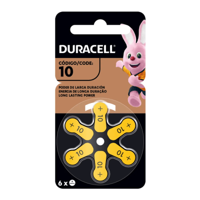 PILA DURACELL AUDITIVA 10