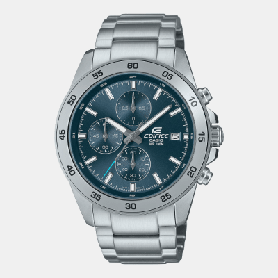 Reloj Casio Edifice  EFR-526D-2AV Acero Dial Azul Análogo Plateado Hombre