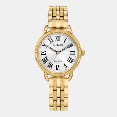 Reloj Citizen Eco-Drive  EM1052-51A Dorado Acero Números Romanos Mujer