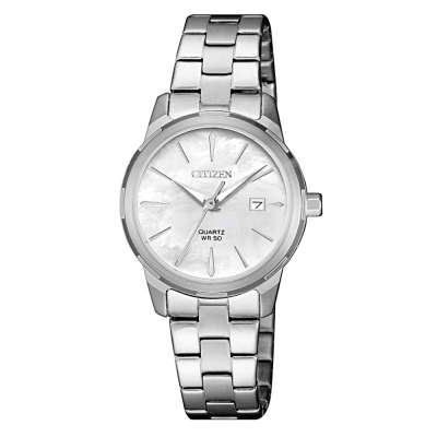 RELOJ CITIZEN EU6070-51D QUARTZ PLATEADO