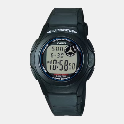 Reloj Casio Vintage F-200W-1ADF Digital Resina Negro Unisex