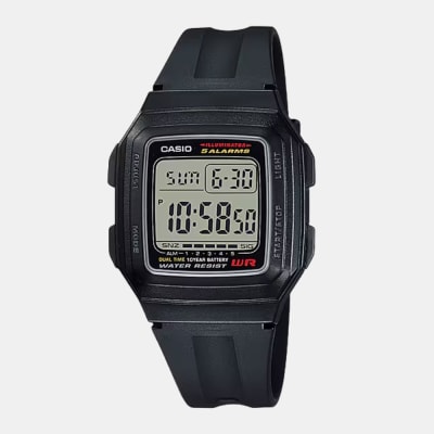 Reloj Casio Vintage F-201WA-1ADF Digital Resina Negro Unisex