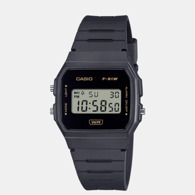 Reloj Casio Vintage F-91WB-8ADF Digital Clásico Negro Unisex