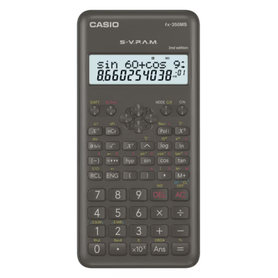 CALCULADORA CASIO FX-350MS2-BK