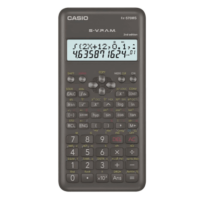 CALCULADORA CASIO FX-570MS2-BK