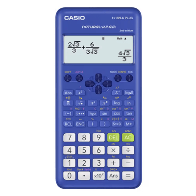 CALCULADORA CASIO FX-82LAPLUS2-BU