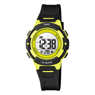 RELOJ Q&Q G32A-005VY AMARILLO/NEGRO INFANTIL