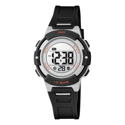 RELOJ Q&Q G32A-007VY NEGRO/PLATEADO INFANTIL