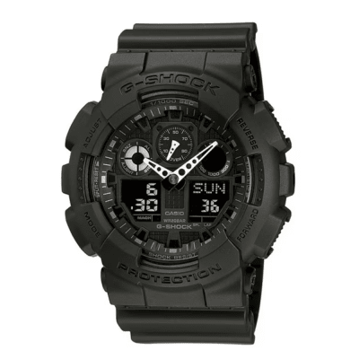 Reloj Casio G-Shock GA-100-1A1DR Análogo-Digital Negro Táctico Hombre
