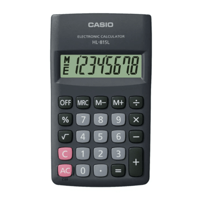 CALCULADORA CASIO HL-815L-BK