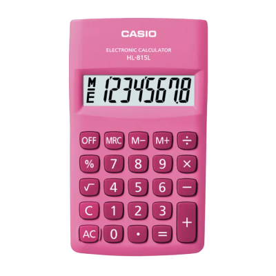 CALCULADORA CASIO HL-815L-PK