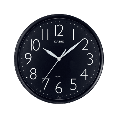 MURAL CASIO IQ-05-1DF REDONDO NEGRO