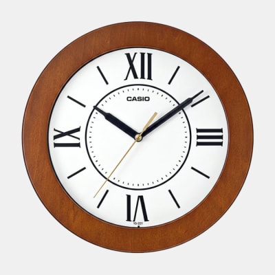 Reloj Mural Casio IQ-126-5BDF Análogo Café