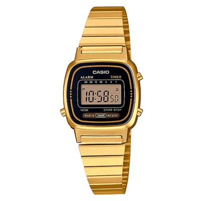 RELOJ CASIO LA670WGA-1DF VINTAGE MINI DORADO