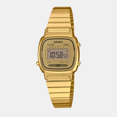 Reloj Casio Vintage LA670WGA-9DF Digital Dorado Mujer