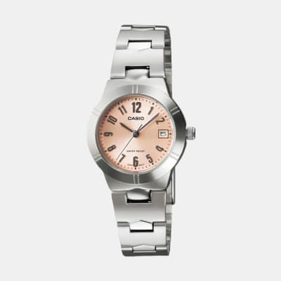 Reloj Casio Clásico LTP-1241D-4A3DF Análogo Plateado Mujer