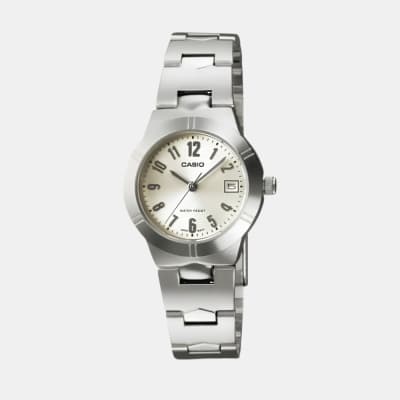 Reloj Casio Clásico LTP-1241D-7A2DF Análogo Plateado Mujer