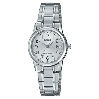 RELOJ CASIO LTP-V002D-7AUDF CLASICO PLATEADO